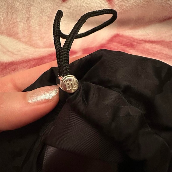 Misbhv black signature monogram beret hat - Picture 5 of 6